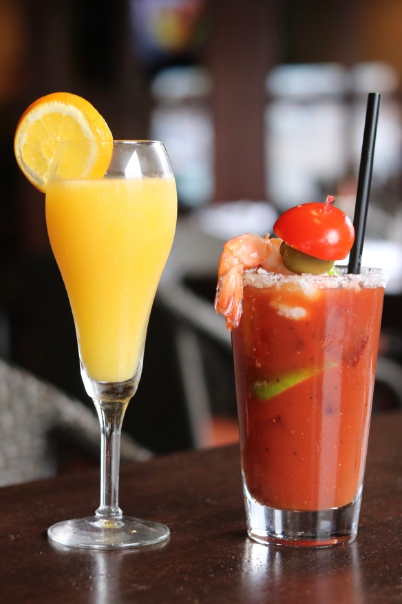 Easter Brunch Mimosa and Bloody Mary